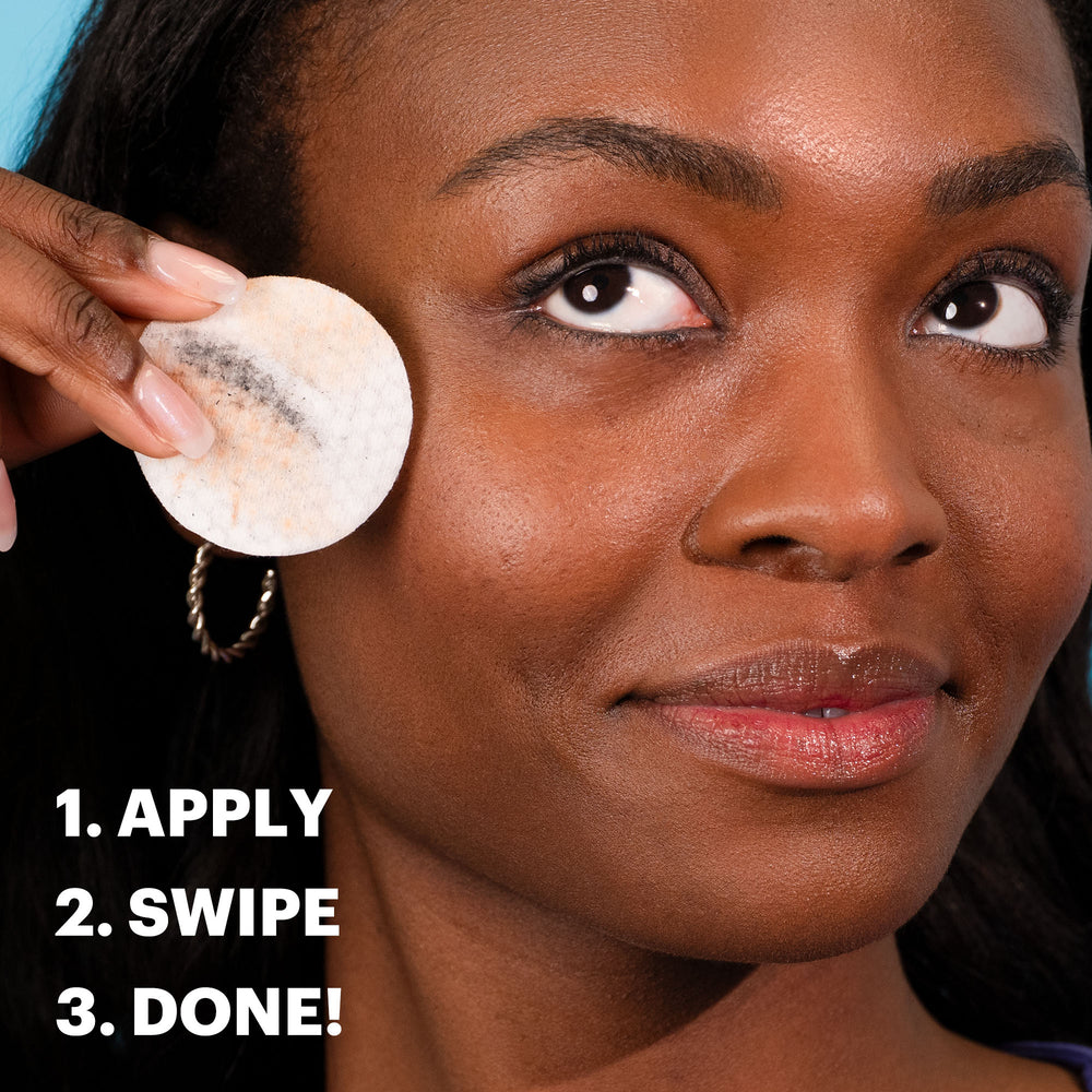 De-Puffing & Lash Care Eye Makeup Remover Pads