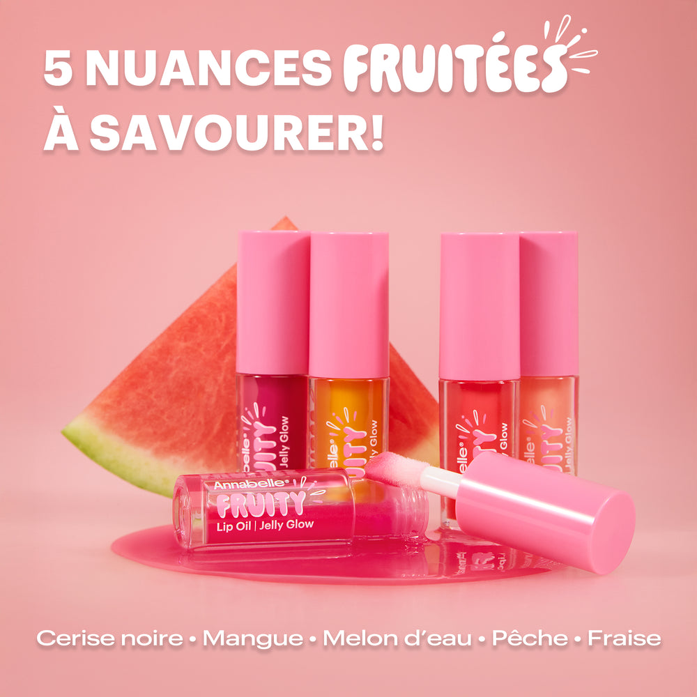 Huile à lèvres fruitée