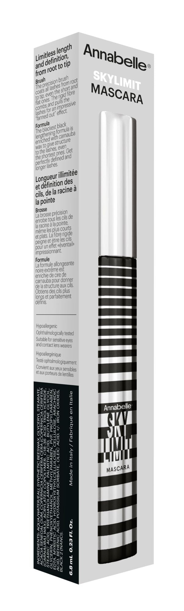 Skylimit Extreme Length Mascara- Blackest Black